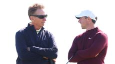 Brad Faxon and Rory McIlroy at a PGA Tour event