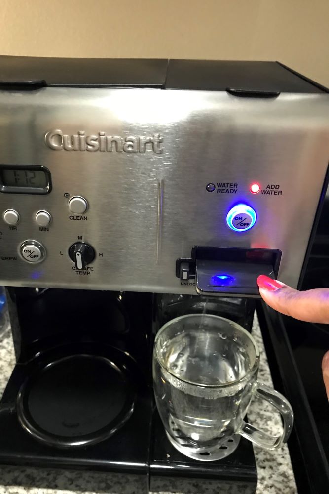 Cuisinart Coffee Plus 12Cup Programmable Coffeemaker Plus Hot Water