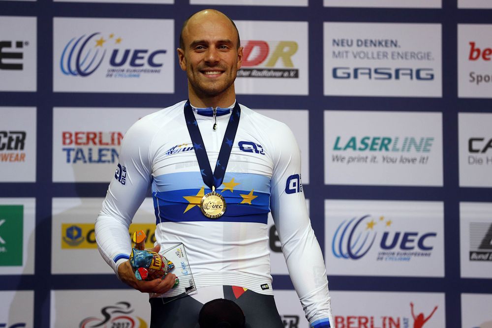 keirin winner Maximilian Levi (Germany)