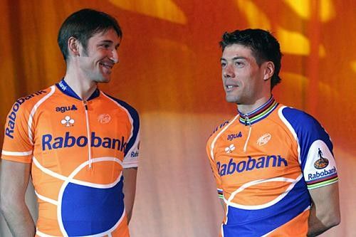 Denis Menchov and Oscar Freire