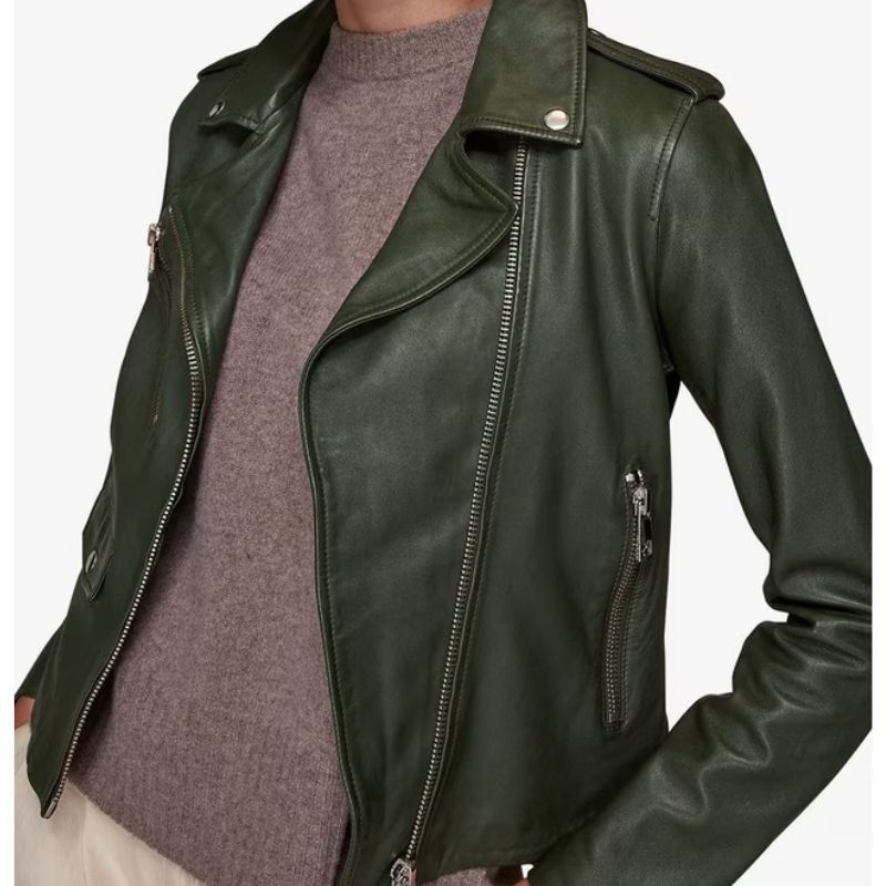 Whistles , Agnes Leather Biker Jacket