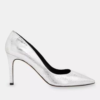 Whistles Corie Textured Heeled Pumps