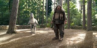 Hagrid and Buckbeak in Harry Potter and the Prisoner of Azkaban