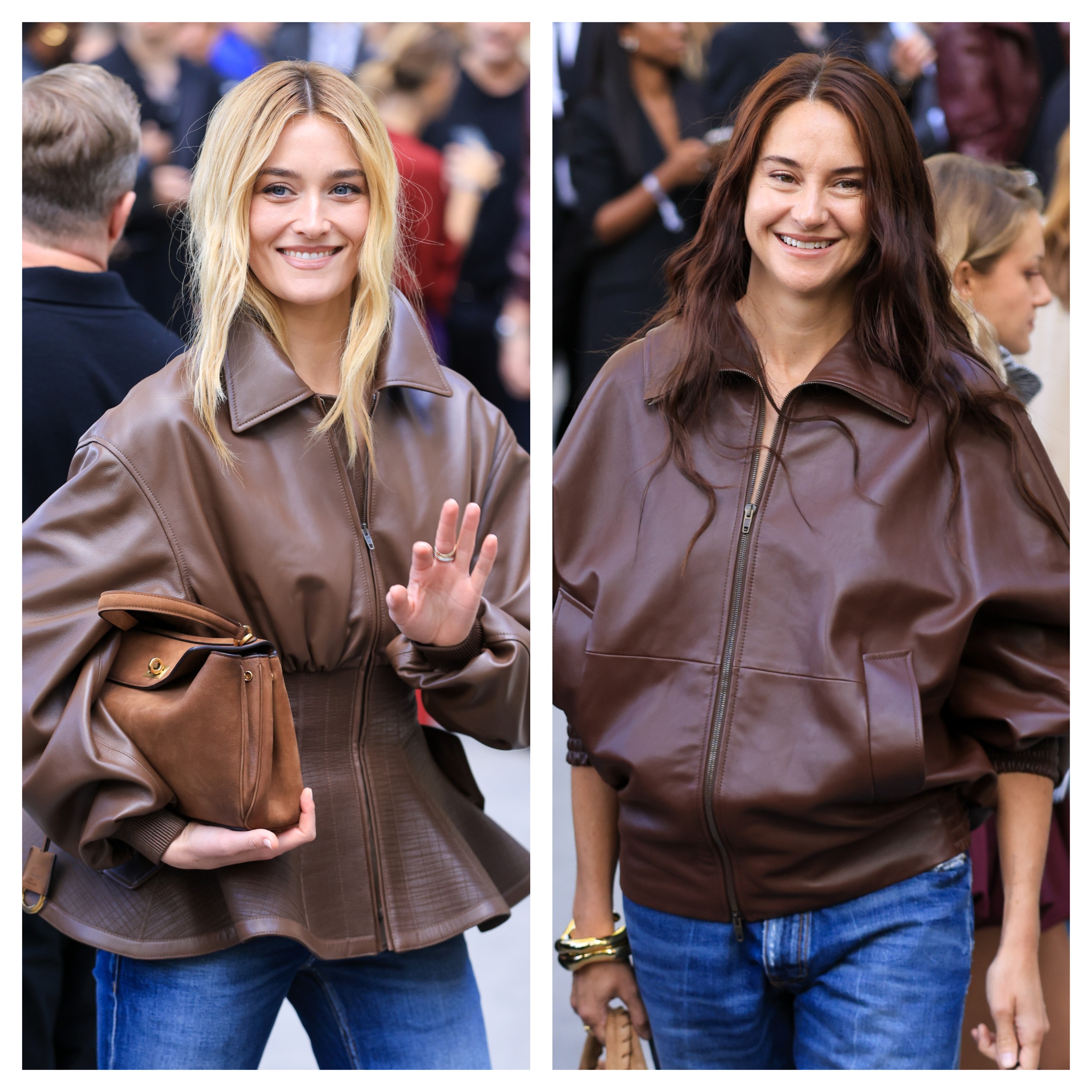 Sarah Pidgeon, Shailene Woodley, Havana Rose Liu, and more wore jeans outfits at the Balenciaga Spring 2027 show
