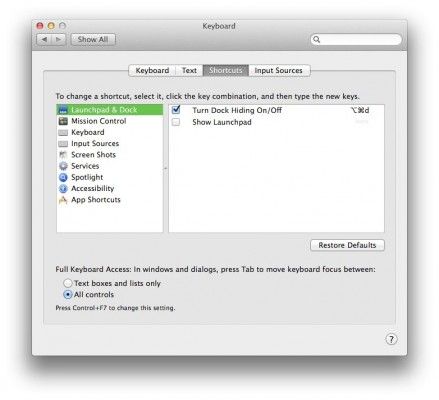mac media shortcuts for windows