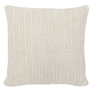white crochet pillow from burke decor