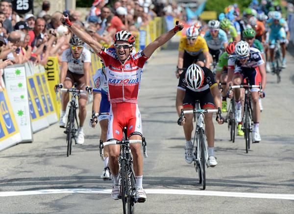 Daniel Moreno (Katusha) triumps in stage 2