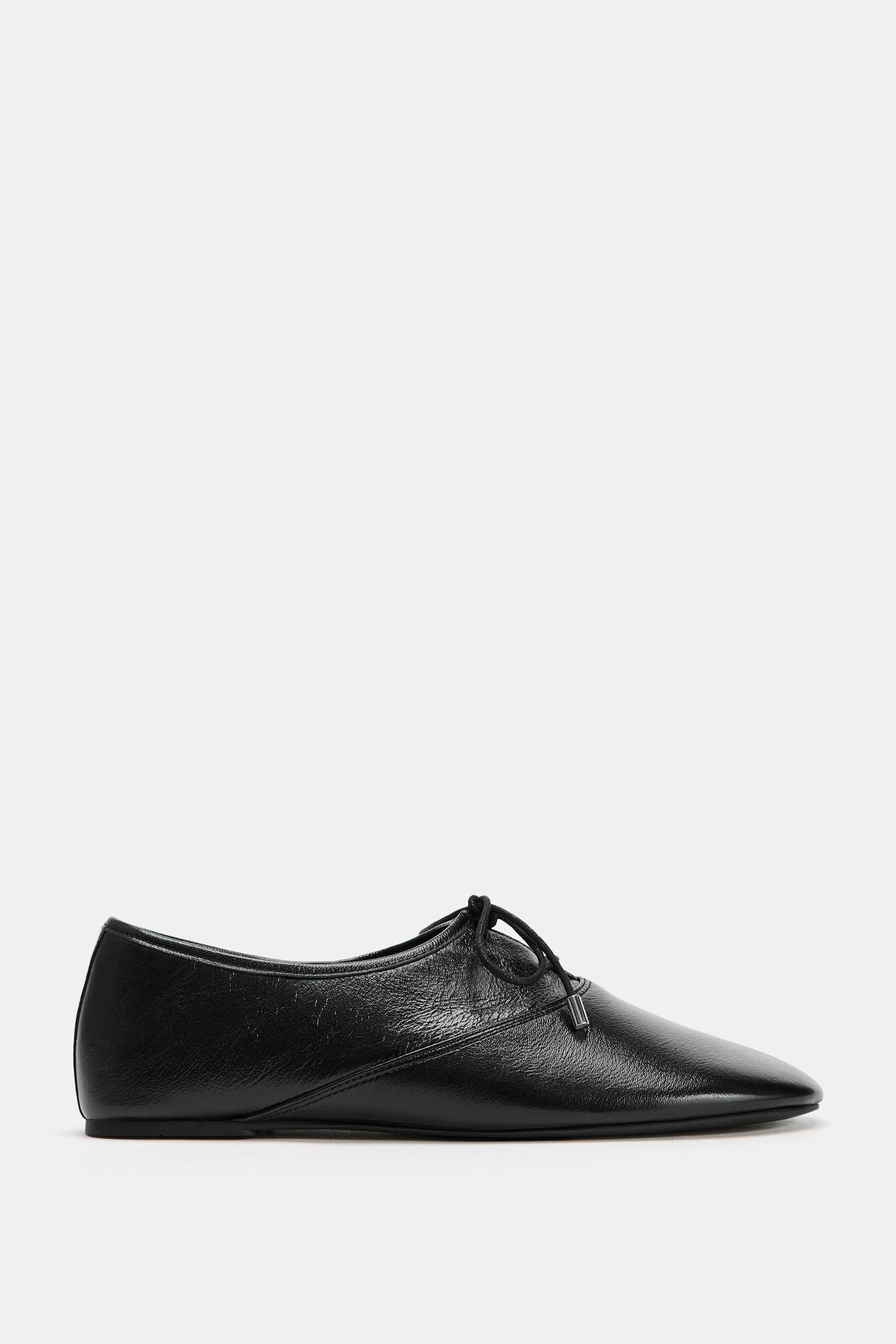 Soft Leather Bluchers - Black - 5