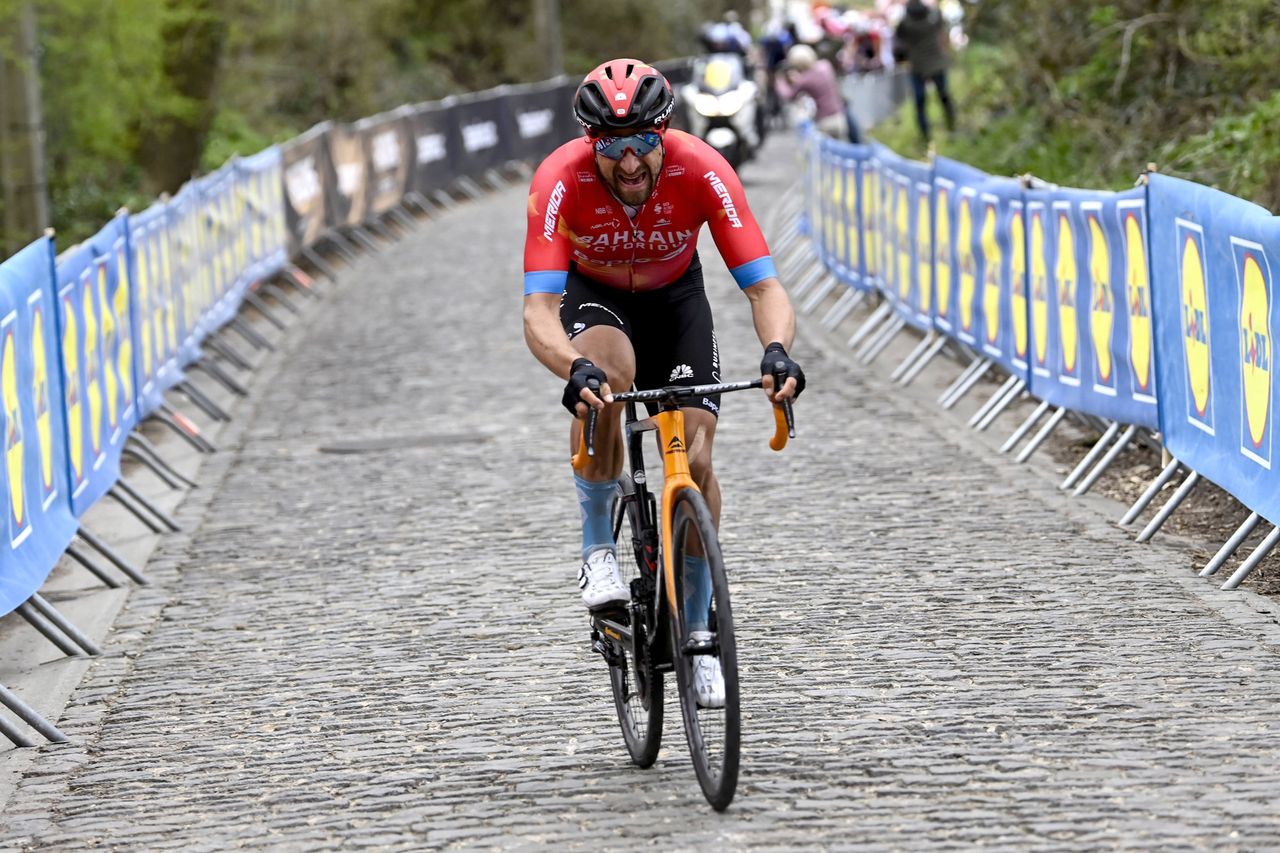 Ronde van Vlaanderen 2021 - Tour of Flanders - 105th Edition - Antwerp - Oudenaarde 263,7 km - 04/04/2021 - Marco Haller (AUT - Bahrain Victorious) - photo Nico Vereecken/PN/BettiniPhoto&Acirc;&copy;2021