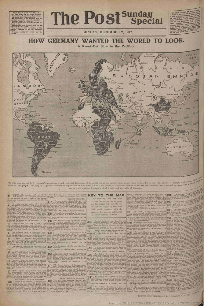 World War I Map