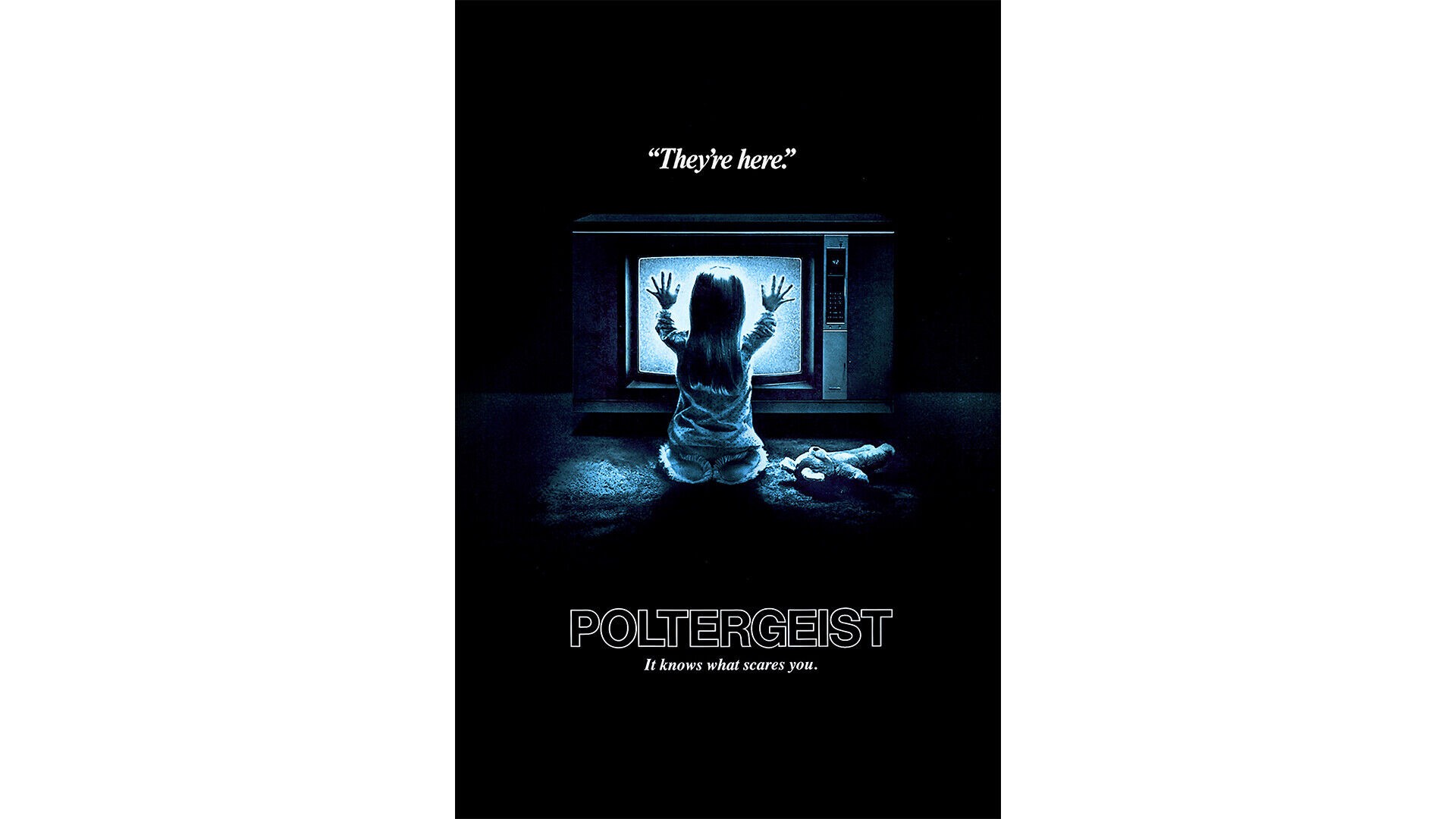 Horror film poster for Poltergeist