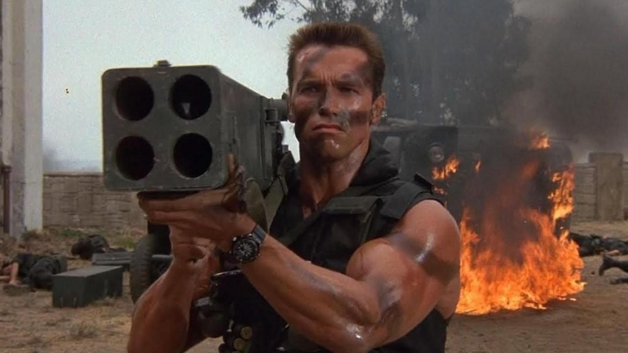 Arnold Schwarzenegger en Comando