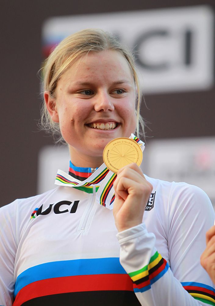 Amalie Dideriksen of Denmark won the women&rsquo;s World Championship in Qatar