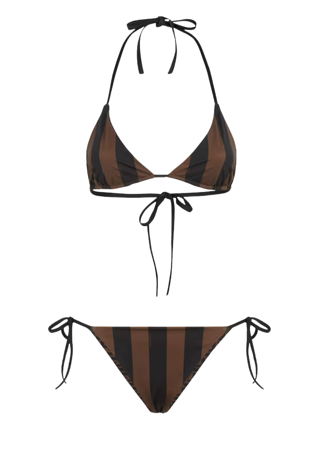 Swimsuitbrown Lycra® Reversible Bikini