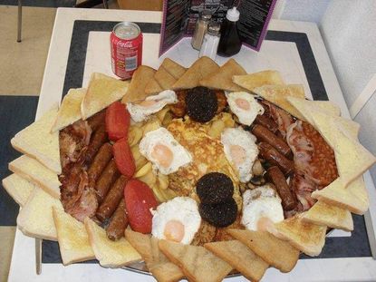 You have to sign a waiver to eat this 8,000-calorie breakfast