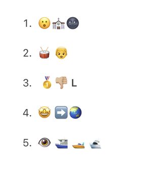Emoji Christmas quiz
