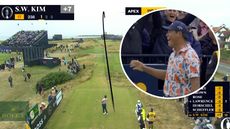 Si Woo Kim's hole-in-one at The Open