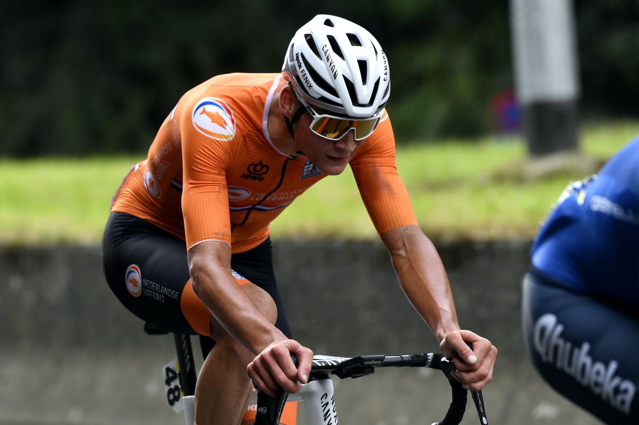 Mathieu van der Poel at the 2021 World Championships