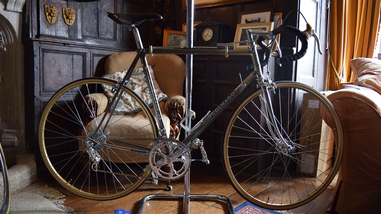 A rare 1983 Colnago Regal with a 50th Anniversary Campagnolo groupset