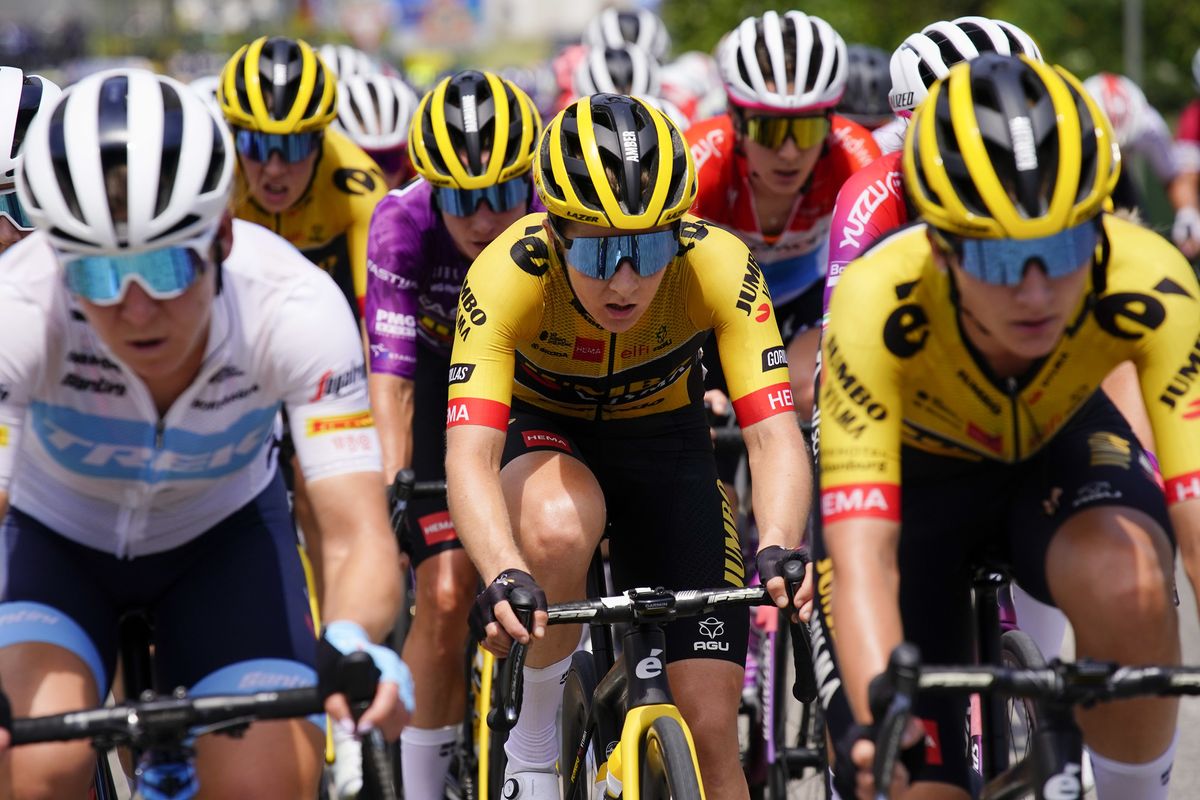 Giro d'Italia Donne 2022 - 33rd Edition - 4th stage Cesena - Cesena 120,9 km 04/07/2022 - Amber Kraak (NED - Team Jumbo - Visma) - photo Massimo Fulgenzi/PMG Sport/SprintCyclingAgency&Acirc;&copy;2022