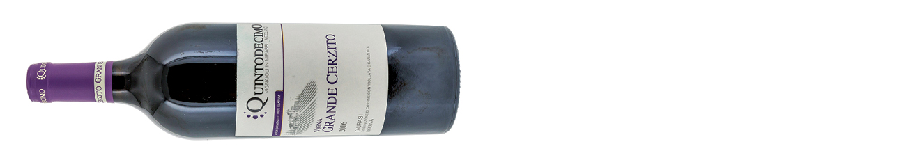 Quintodecimo Vigna Grande Cerzito Taurasi Riserva Campania Italy 2016