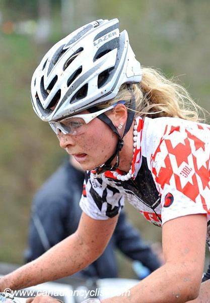 Emily Batty focuses on the road ahead.