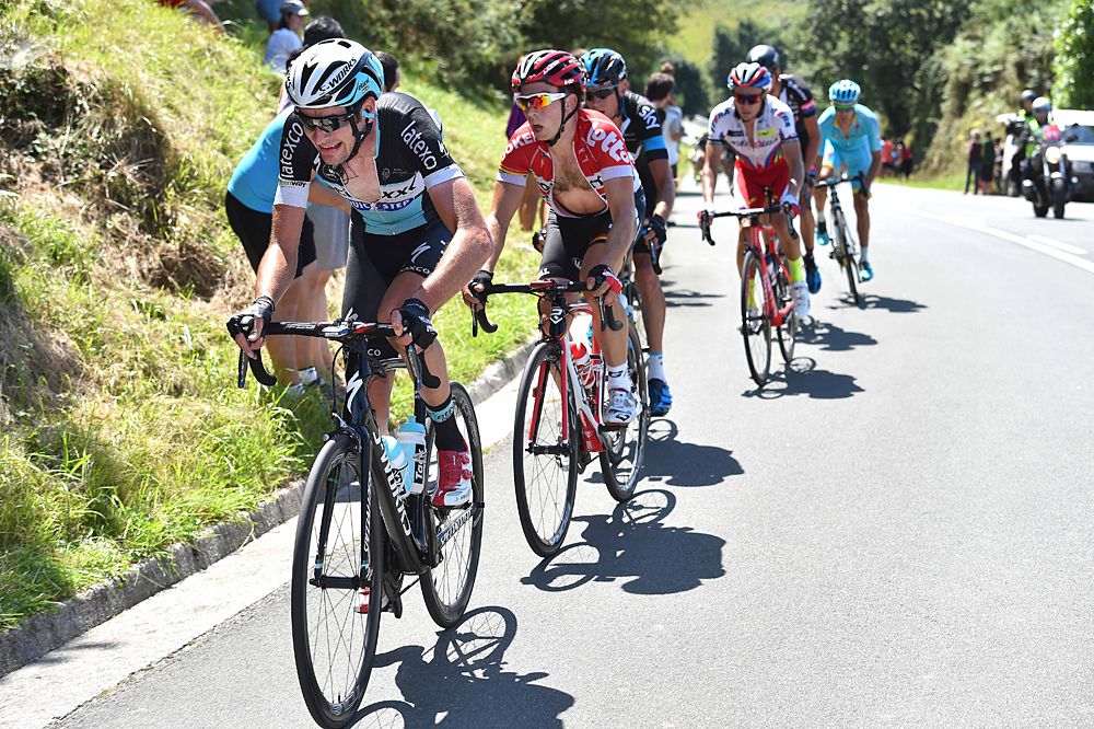 Pieter Serry (Etixx-QuickStep) was in the late breakaway