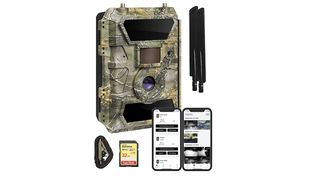 trail camera with accessories