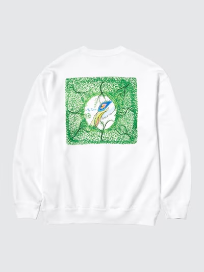 The Boy and The Heron white sweatshirt with back print