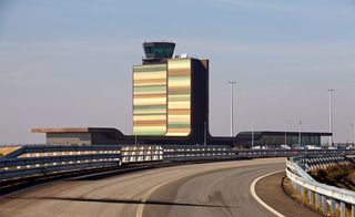 A contemporary take on old-world airport buildings