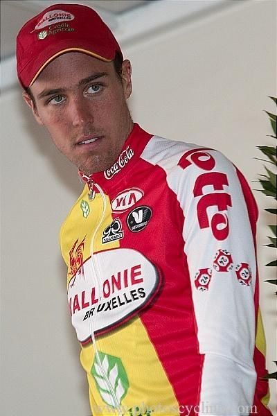 Jonathan Dewitte (Wallonie Bruxelles-Credit Agricole) after the finish.