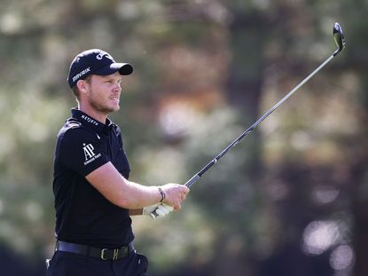 Danny Willett Cracks Driver But In Masters Contention