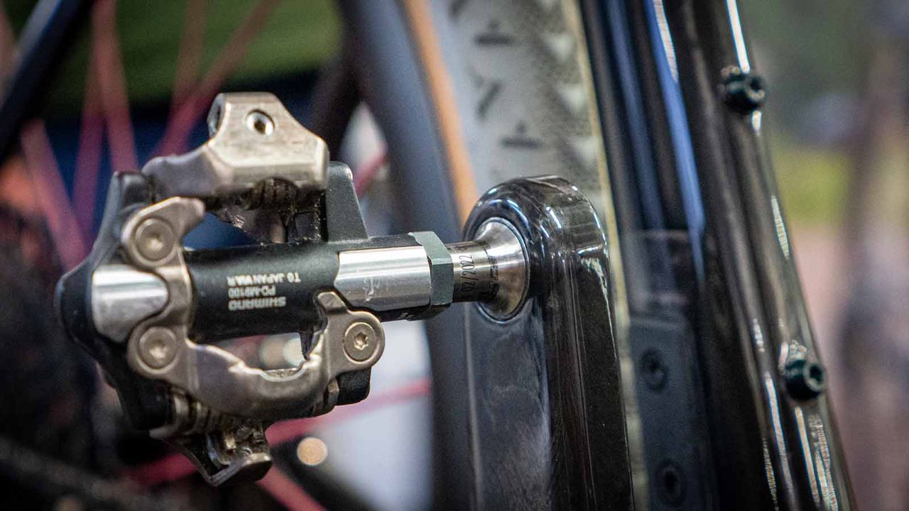Details of the Scott bike, designed by Dangerholm