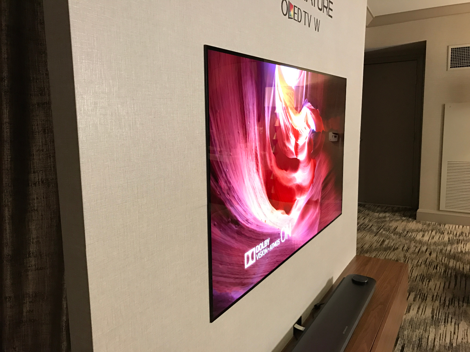 LG's W7 Wallpaper OLED TV Is Jaw-Droppingly Thin | Tom's Guide