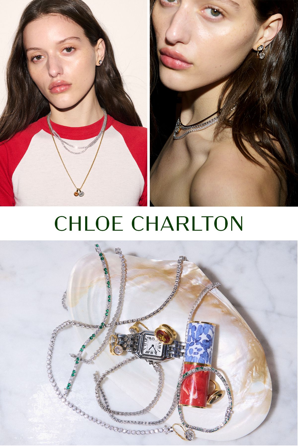 An image of cool girl jewellery brand Chloe Charlton.