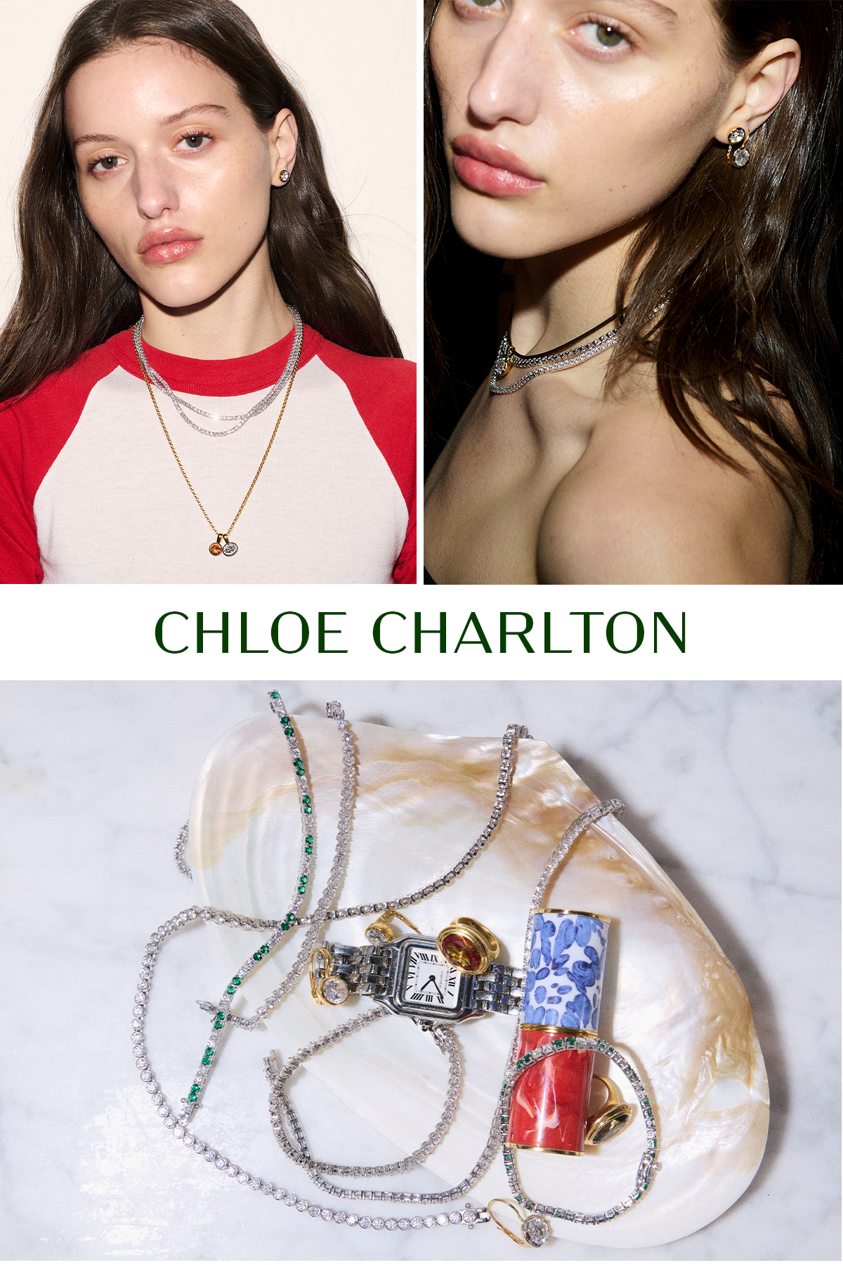 An image of cool girl jewellery brand Chloe Charlton.