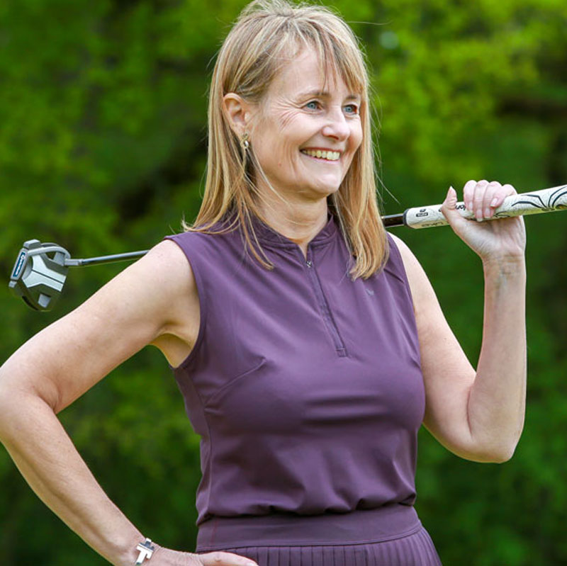 Bad Birdie Blade Sleeveless Polo Shirt