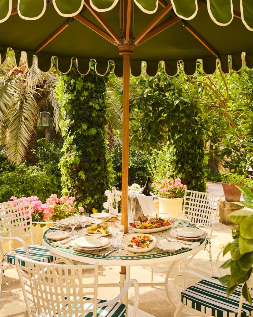 Hotel restaurant terrace Casa Bonavita