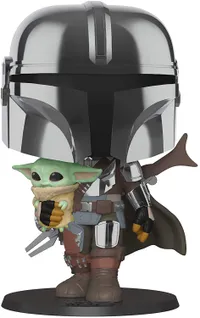 Chrome Mandalorian with The Child: $39.99$29.96 at Amazon