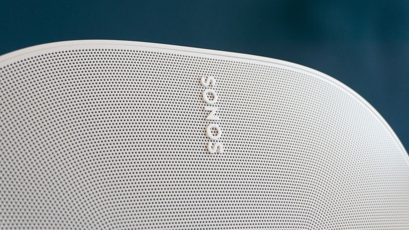 Sonos Era 300 close-up of logo 