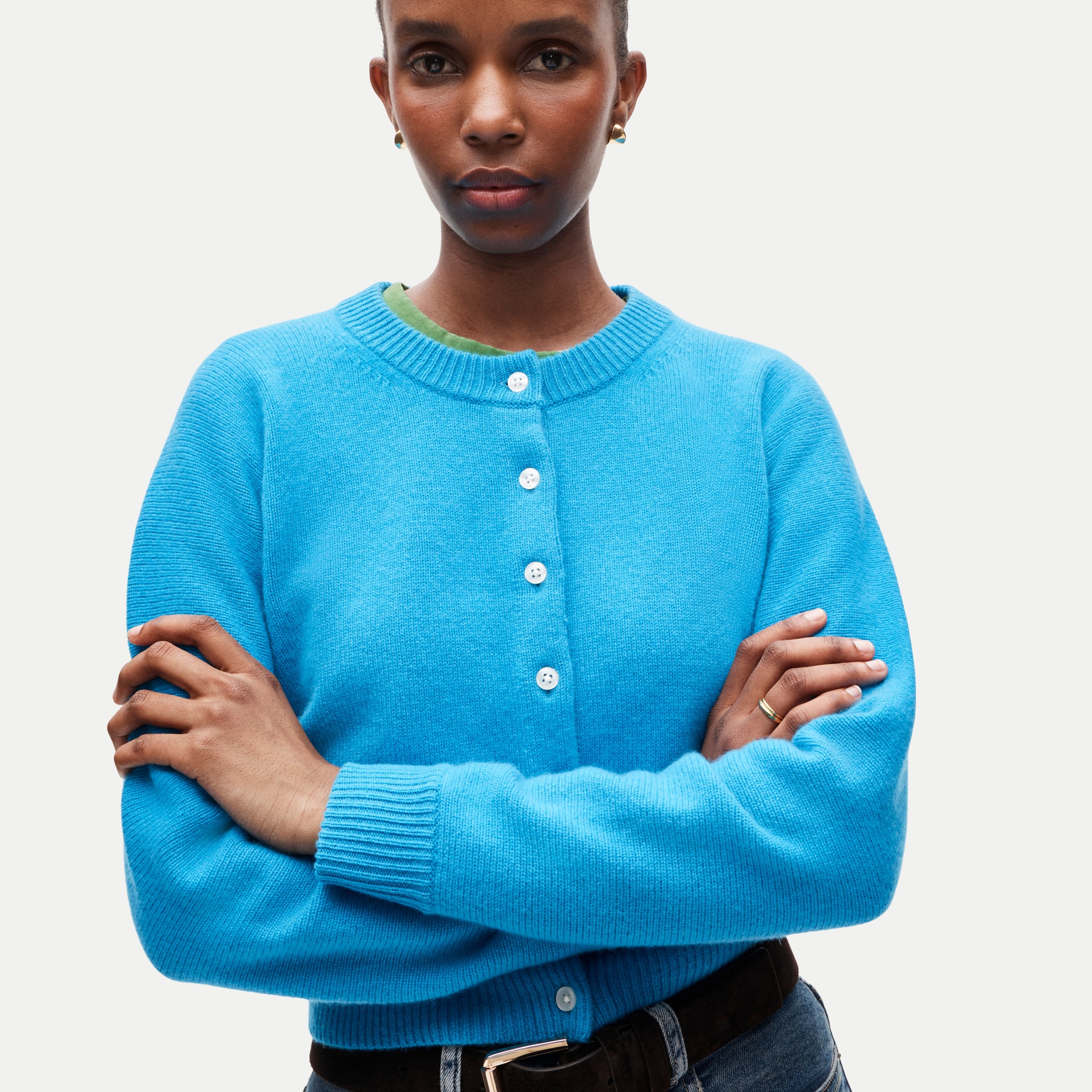 Cashmere Waisted Cardigan