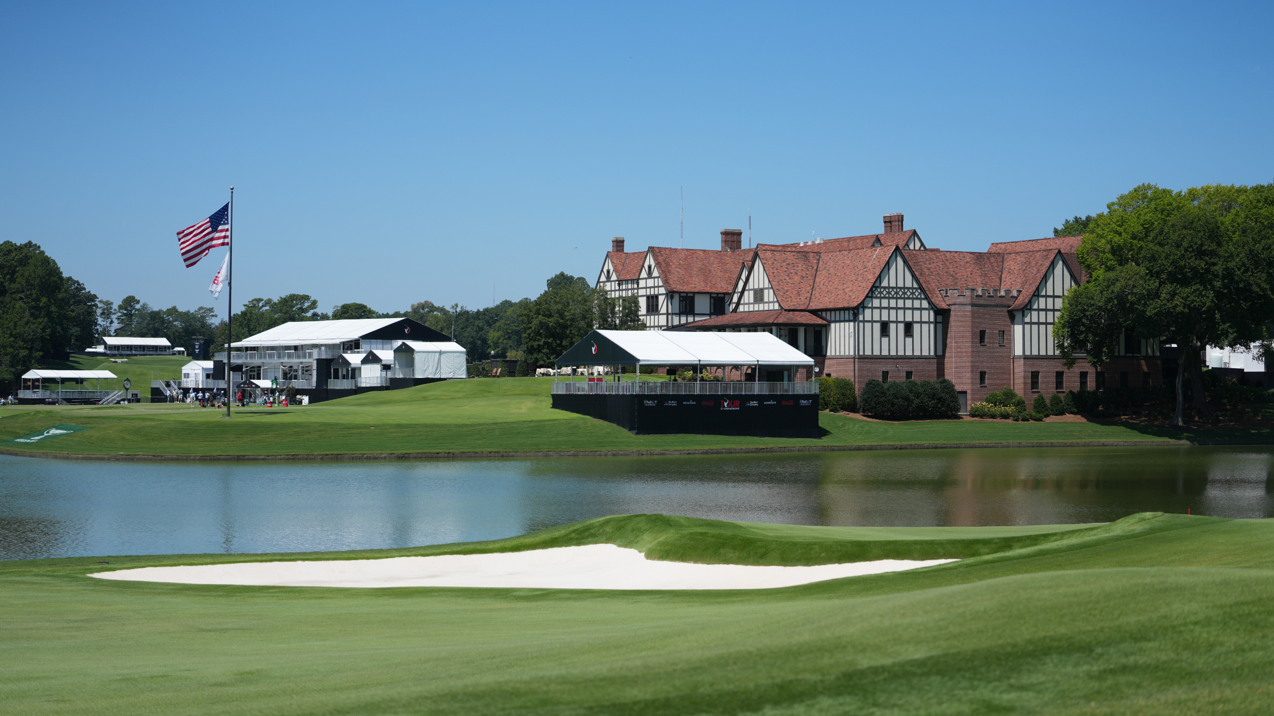A view of East Lake Golf Club