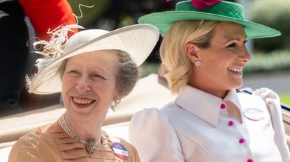 Princess Anne and Zara Tindall