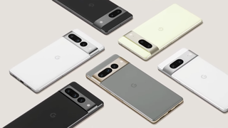 Skjermbilde fra Google Pixel 7-presentasjonen