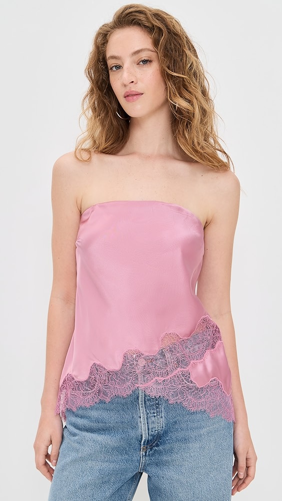 Cami Nyc Odessa Strapless Silk Camisole