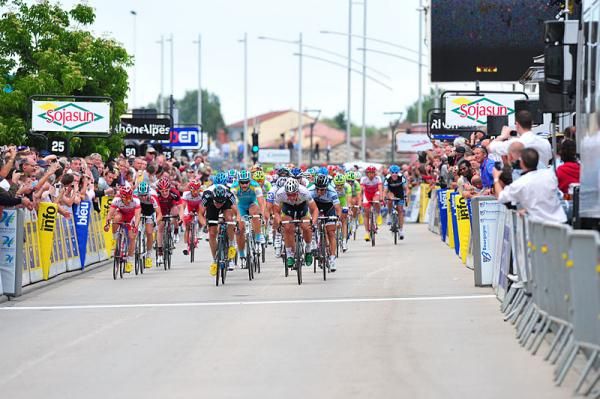 The final dash to the line