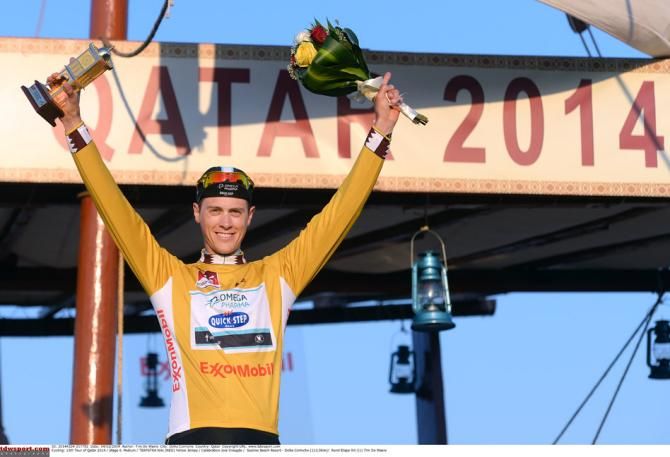 Niki Terpstra finished safely in the bunch to win the overall classification