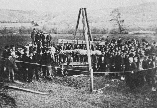 Exhumation of cardiff giant