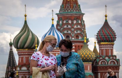 Putin says Russia has registered world's 1st coronavirus vaccine.