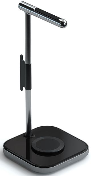 Satechi 2 In 1 Headphone Stand Wireless Charger Product Render